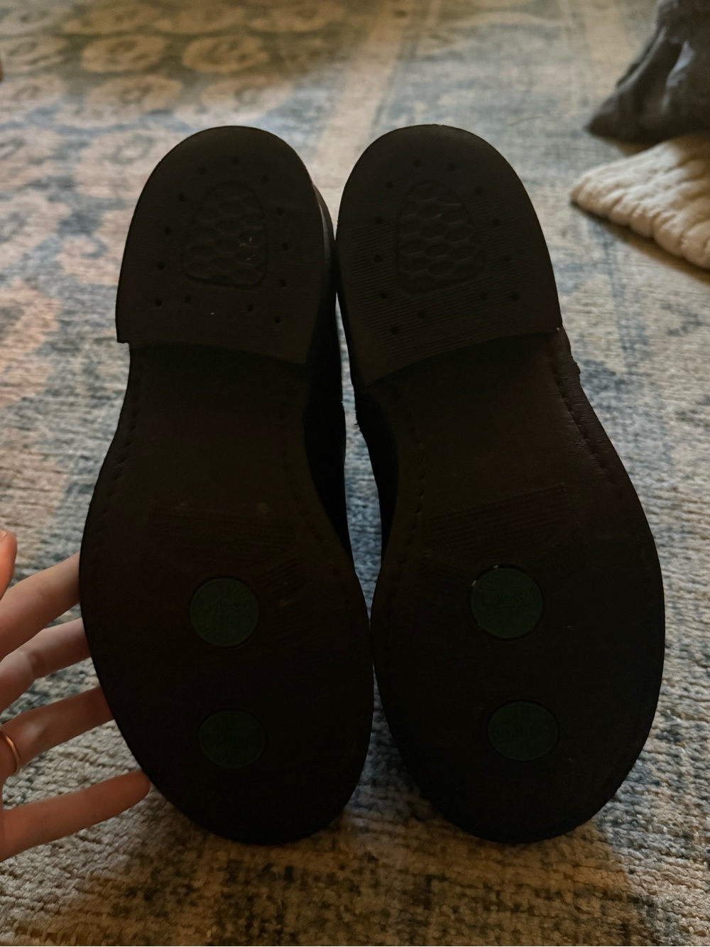 FRYE Short Leather Moto Boots - Picture 3 of 3